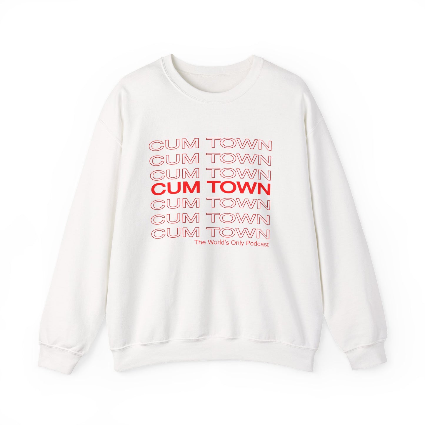 Chinese Take Out Cum Town Sweatshirt