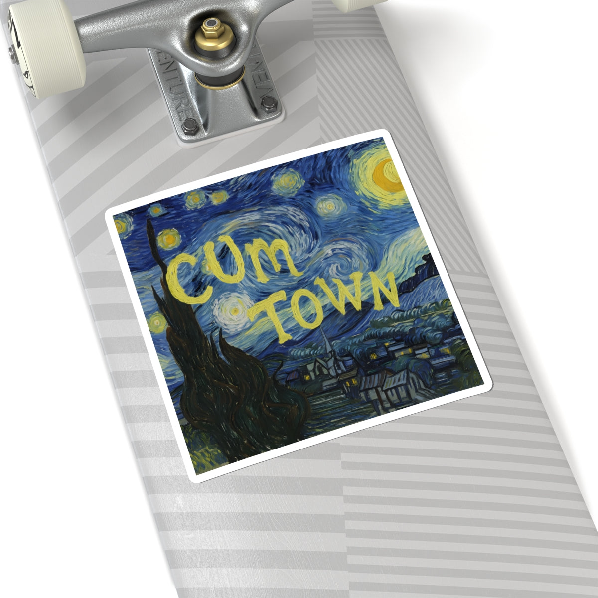 Starry Sky Above Cum Town