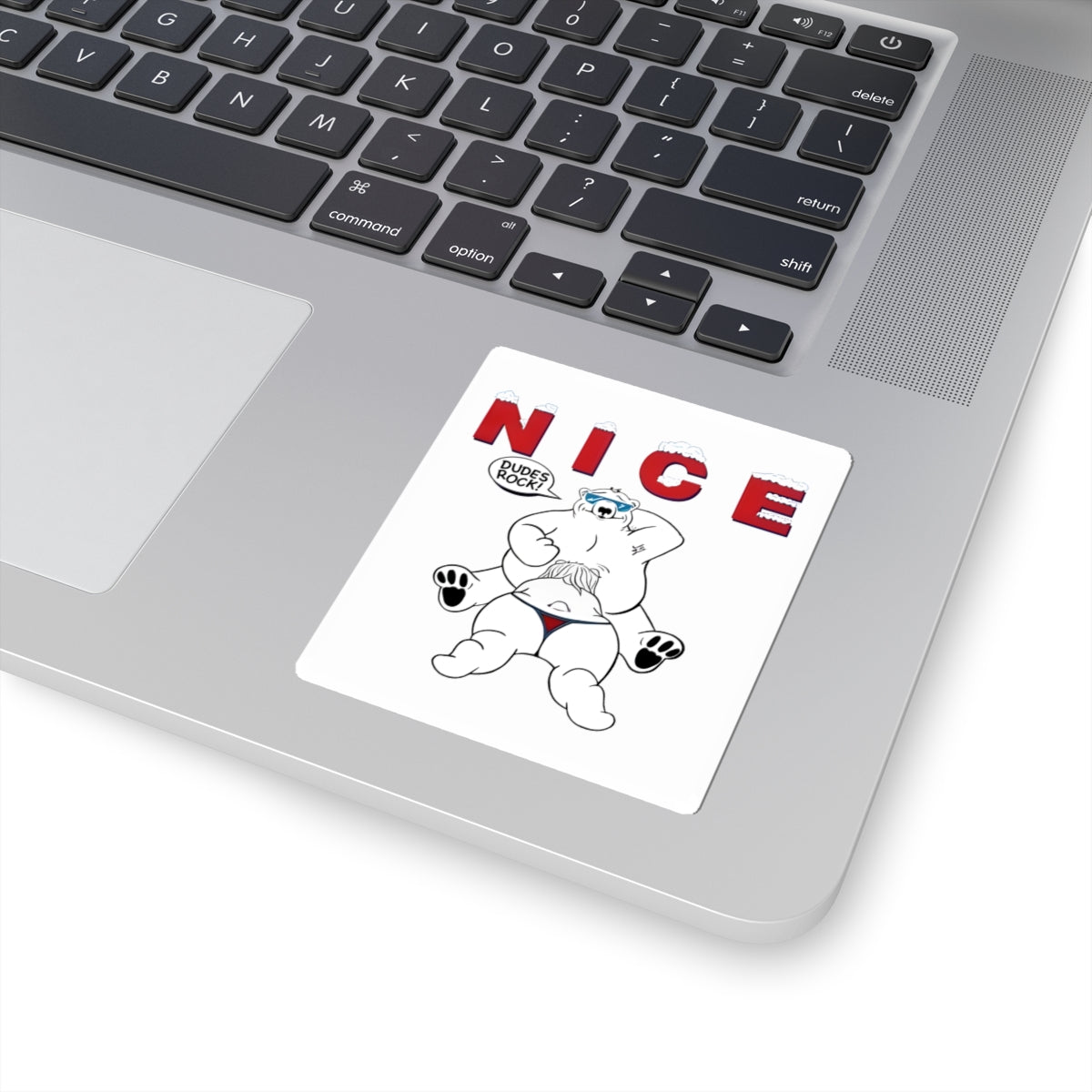 Nice - Dudes Rock Sticker
