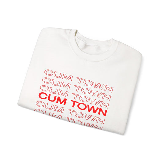 Chinese Take Out Cum Town Sweatshirt