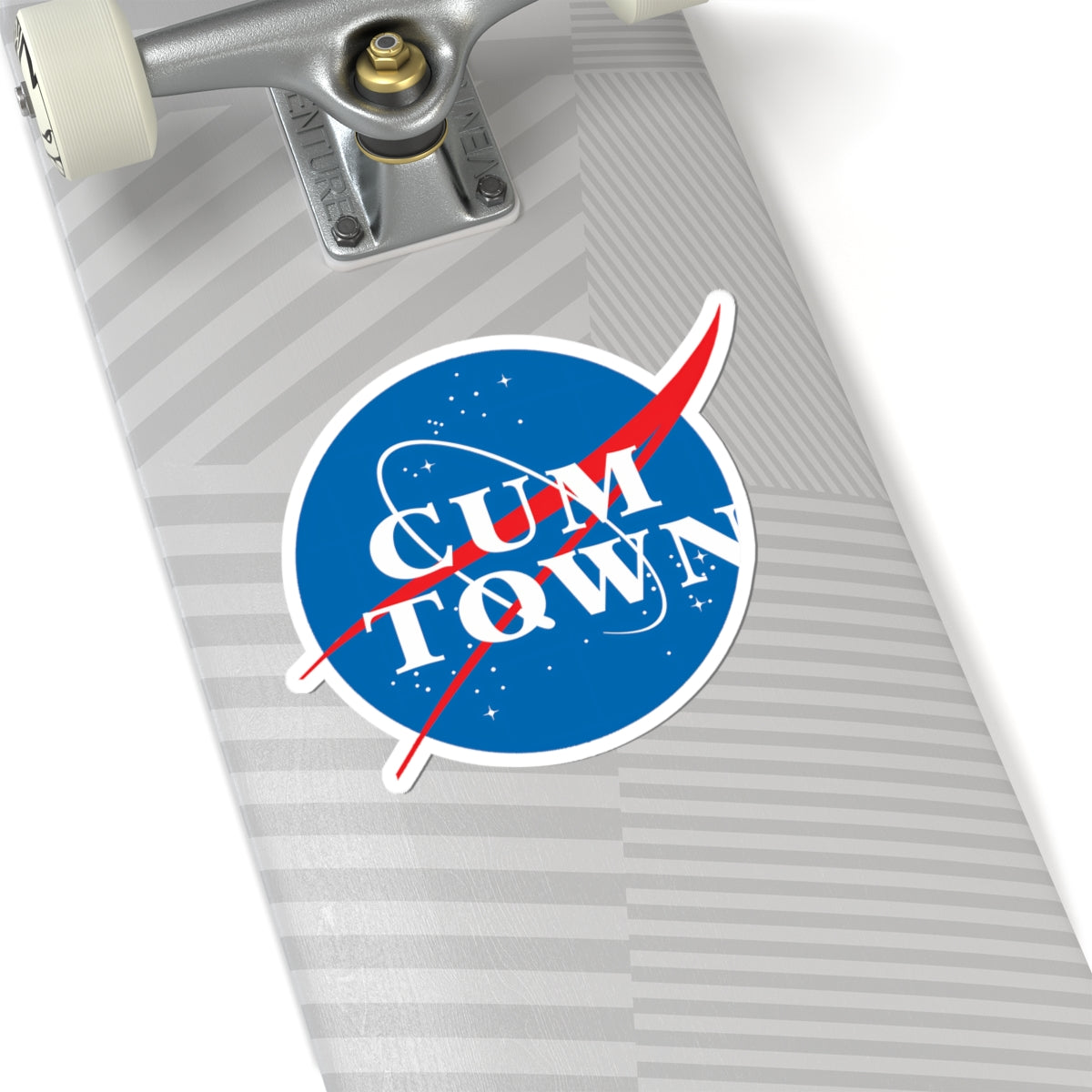 NASA Cum Town Sticker