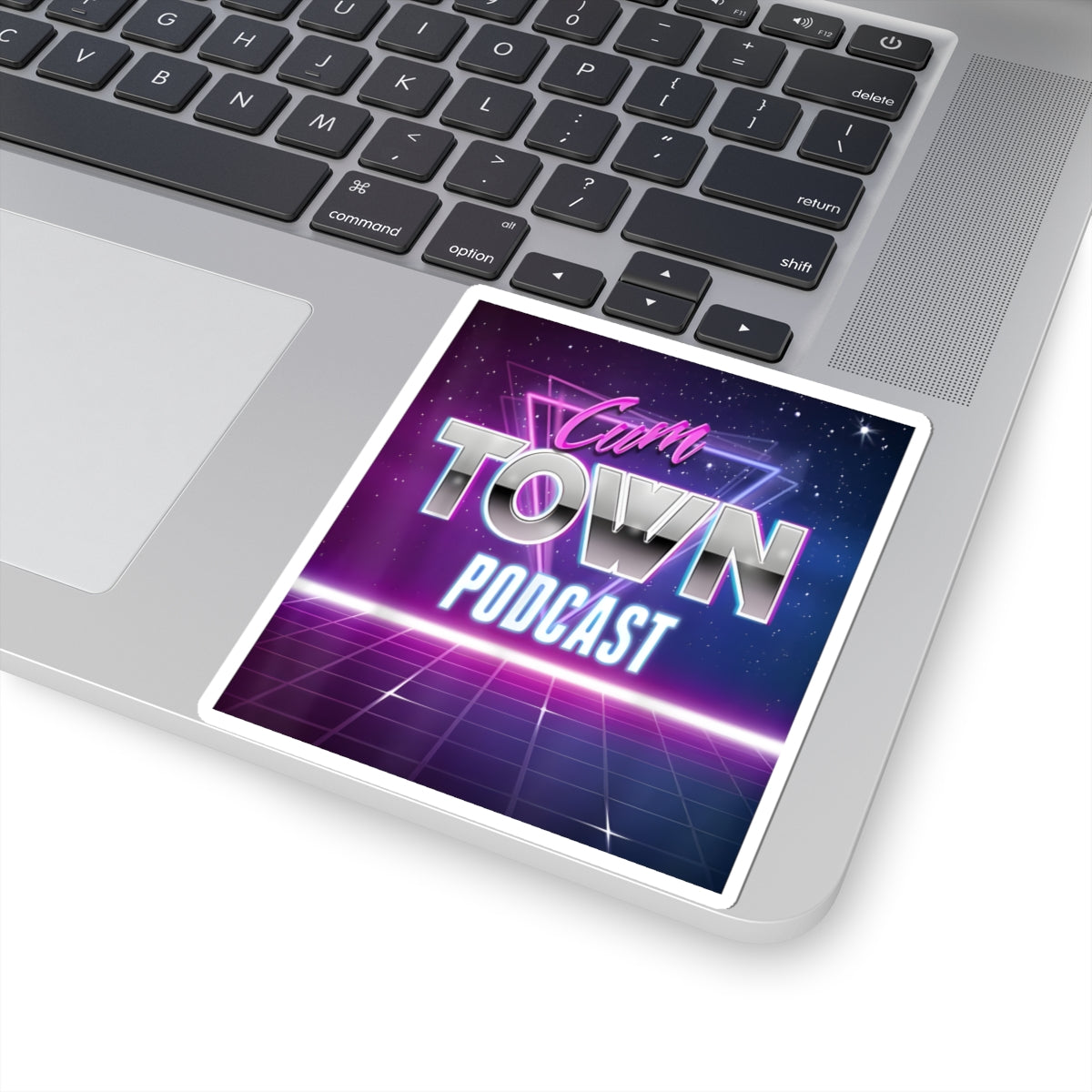Retro Cum Town Sticker
