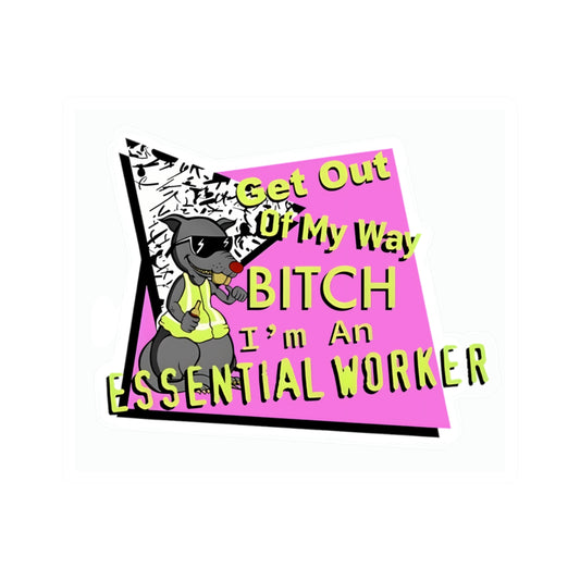 Essential Worker Sticker