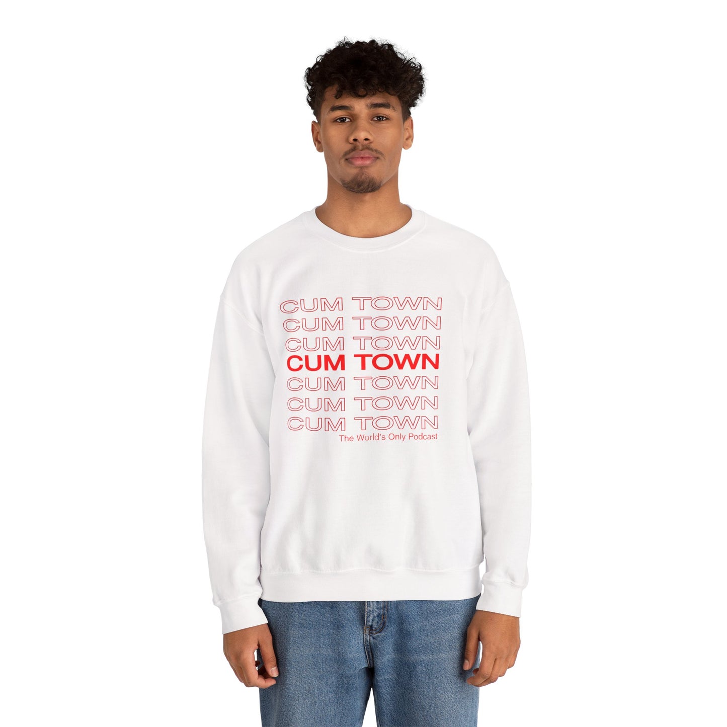 Chinese Take Out Cum Town Sweatshirt