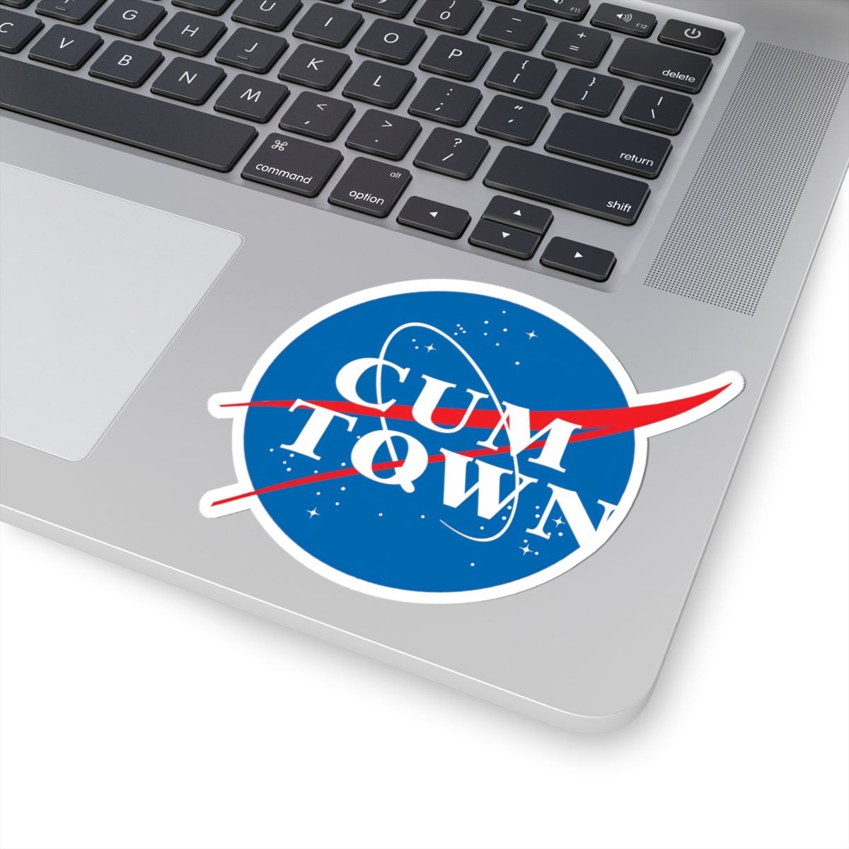 NASA Cum Town Sticker