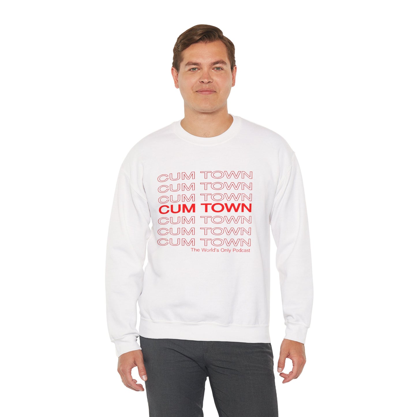 Chinese Take Out Cum Town Sweatshirt