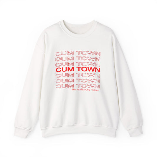 Chinese Take Out Cum Town Sweatshirt