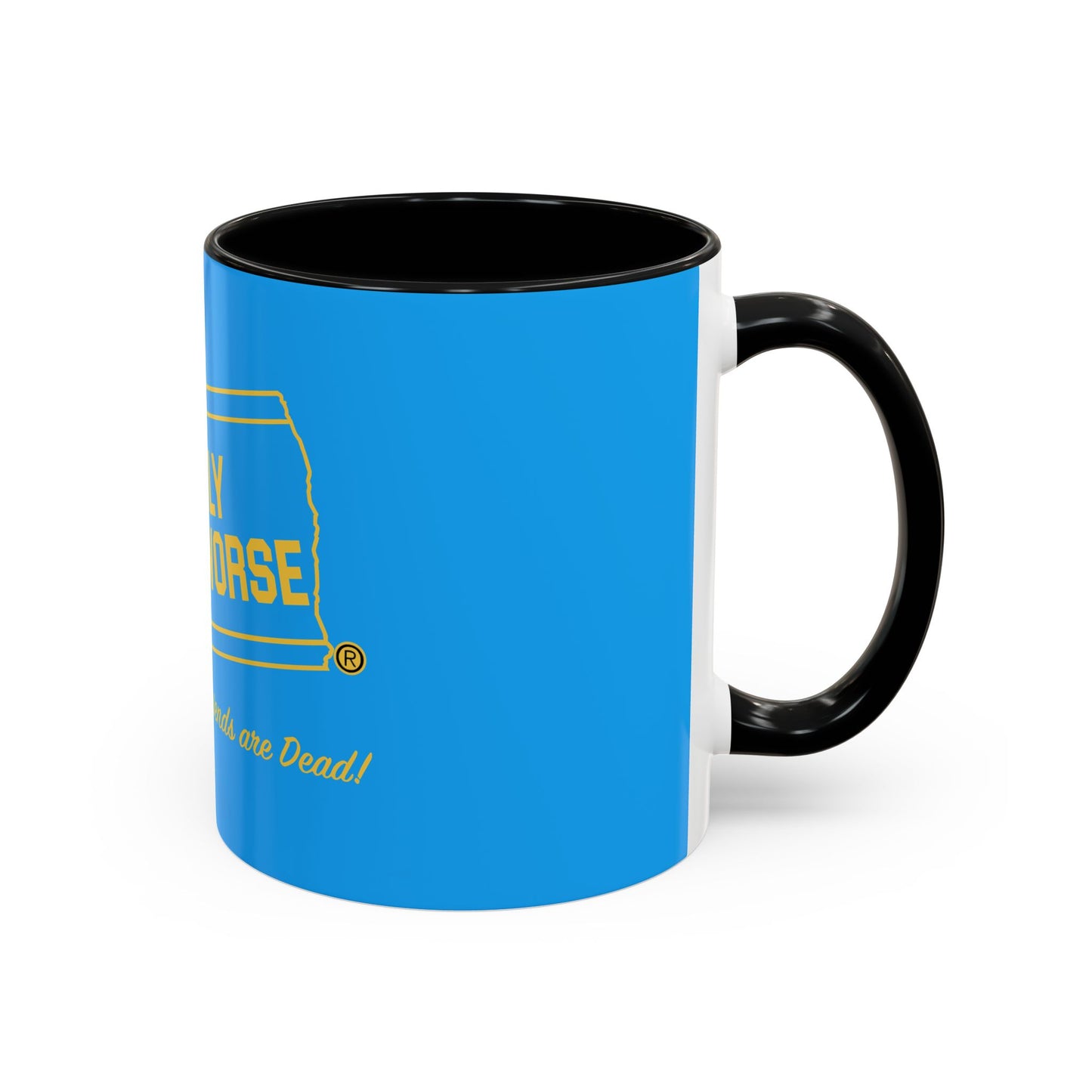Coffee Mug - "Life Only Gets Worse" Funny Dark Humor Ceramic Accent Mug