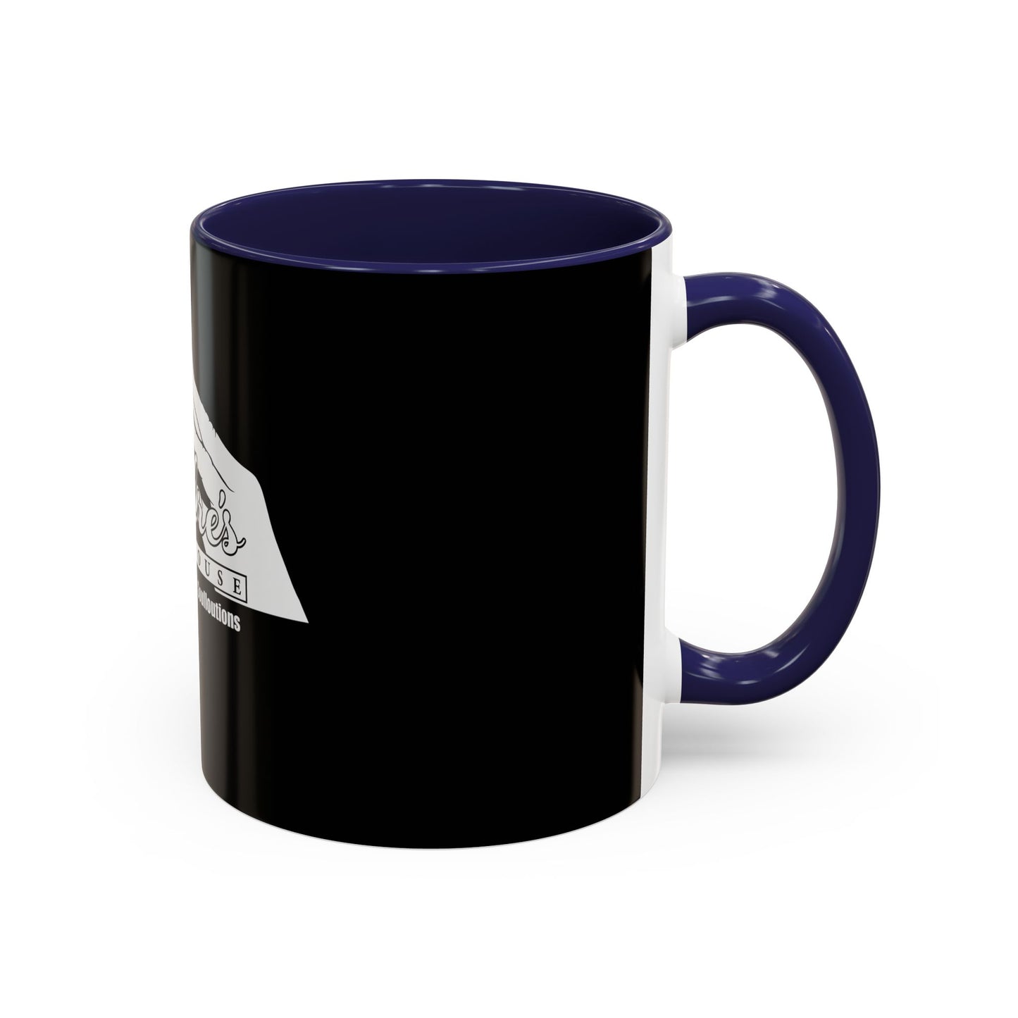 Andres Steakhouse Logo Coffee Mug - Black Accent 11/15oz
