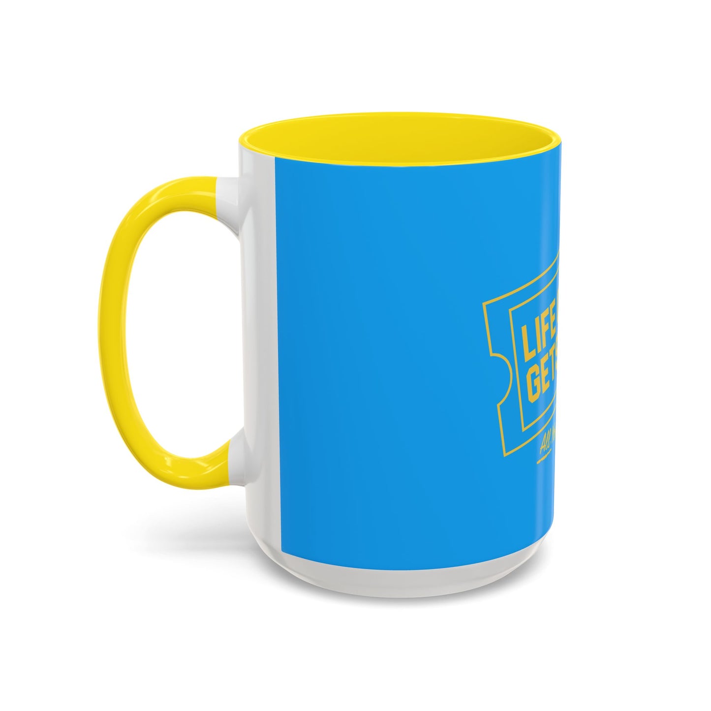Coffee Mug - "Life Only Gets Worse" Funny Dark Humor Ceramic Accent Mug