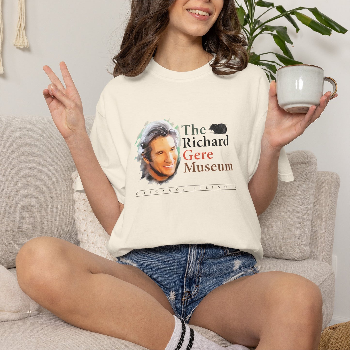 Richard Gere Museum Graphic T-Shirt