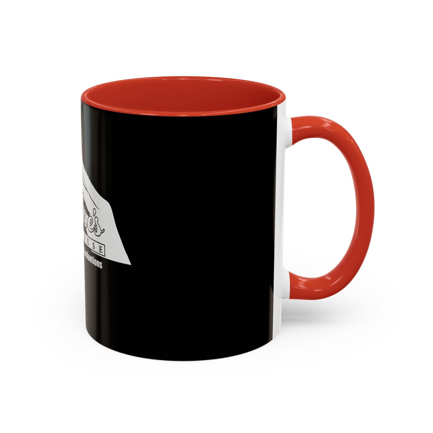 Andres Steakhouse Logo Coffee Mug - Black Accent 11/15oz