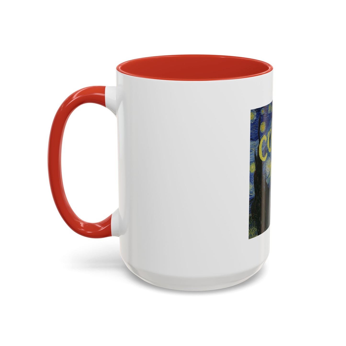 Starry Night "Cum Town" Accent Coffee Mug — Funny Podcast Fan Gift