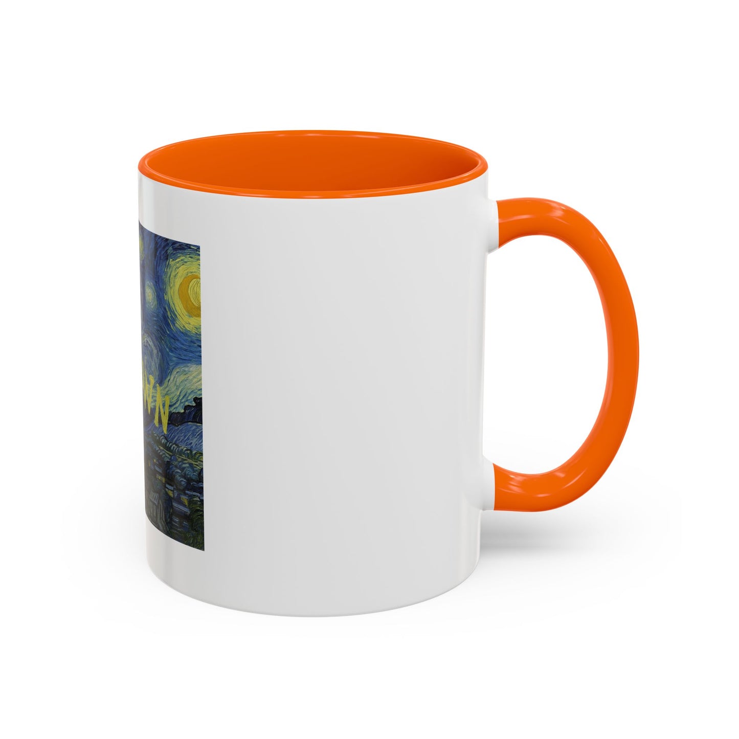 Starry Night "Cum Town" Accent Coffee Mug — Funny Podcast Fan Gift