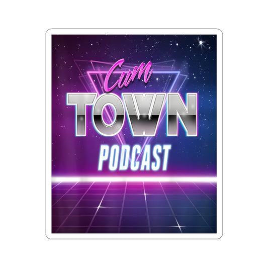 Retro Cum Town Sticker