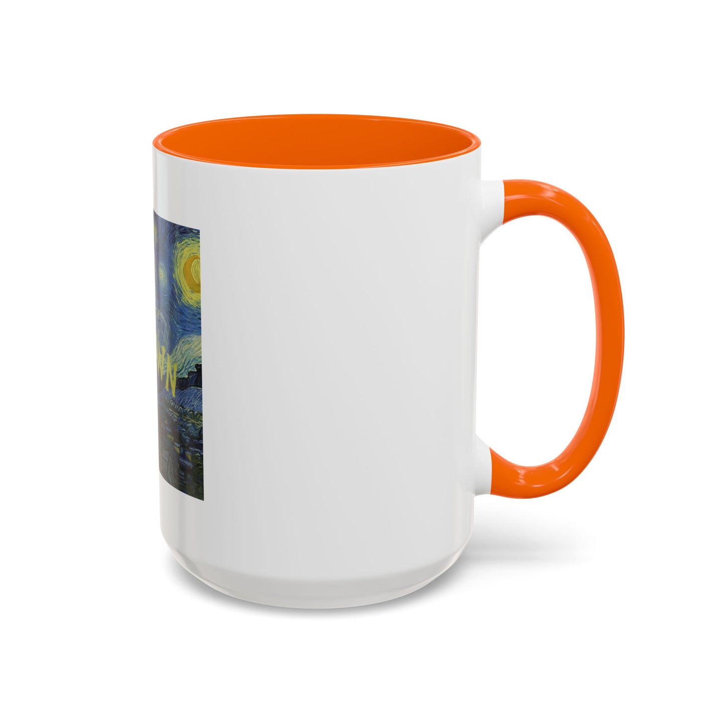 Starry Night "Cum Town" Accent Coffee Mug — Funny Podcast Fan Gift