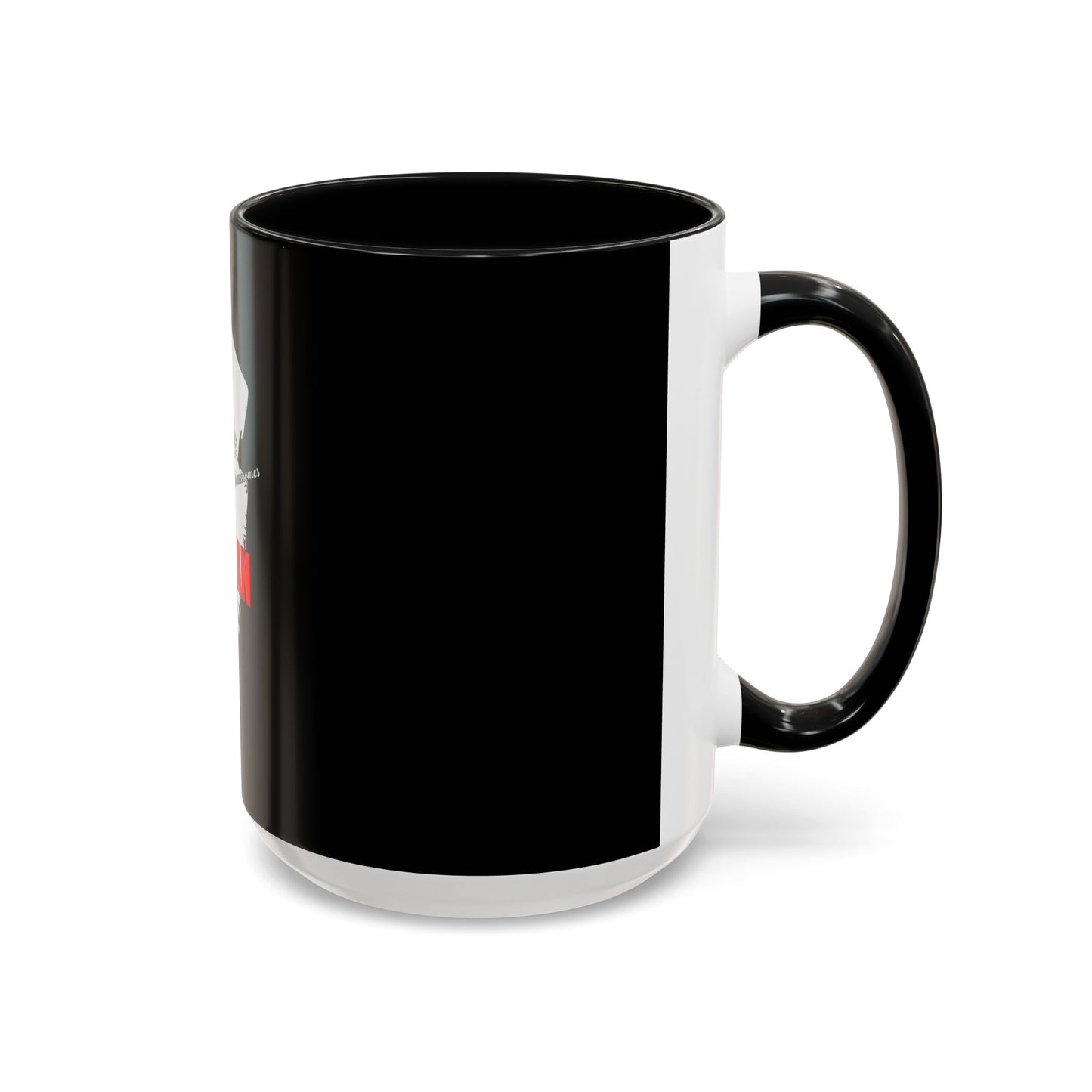 Italian Flag Accent Coffee Mug — 'ITA AN' Minimalist Espresso Gift