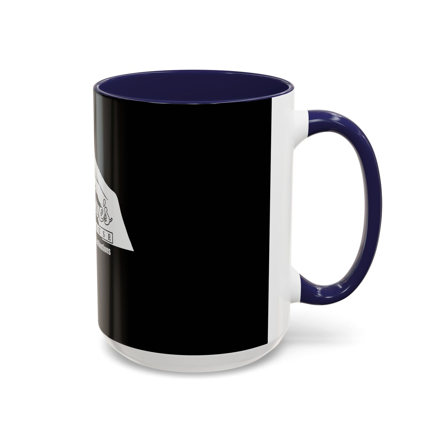 Andres Steakhouse Logo Coffee Mug - Black Accent 11/15oz