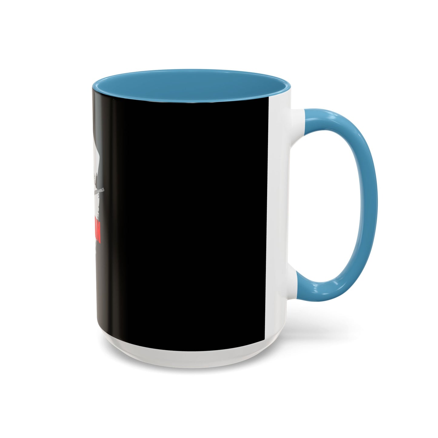 Italian Flag Accent Coffee Mug — 'ITA AN' Minimalist Espresso Gift