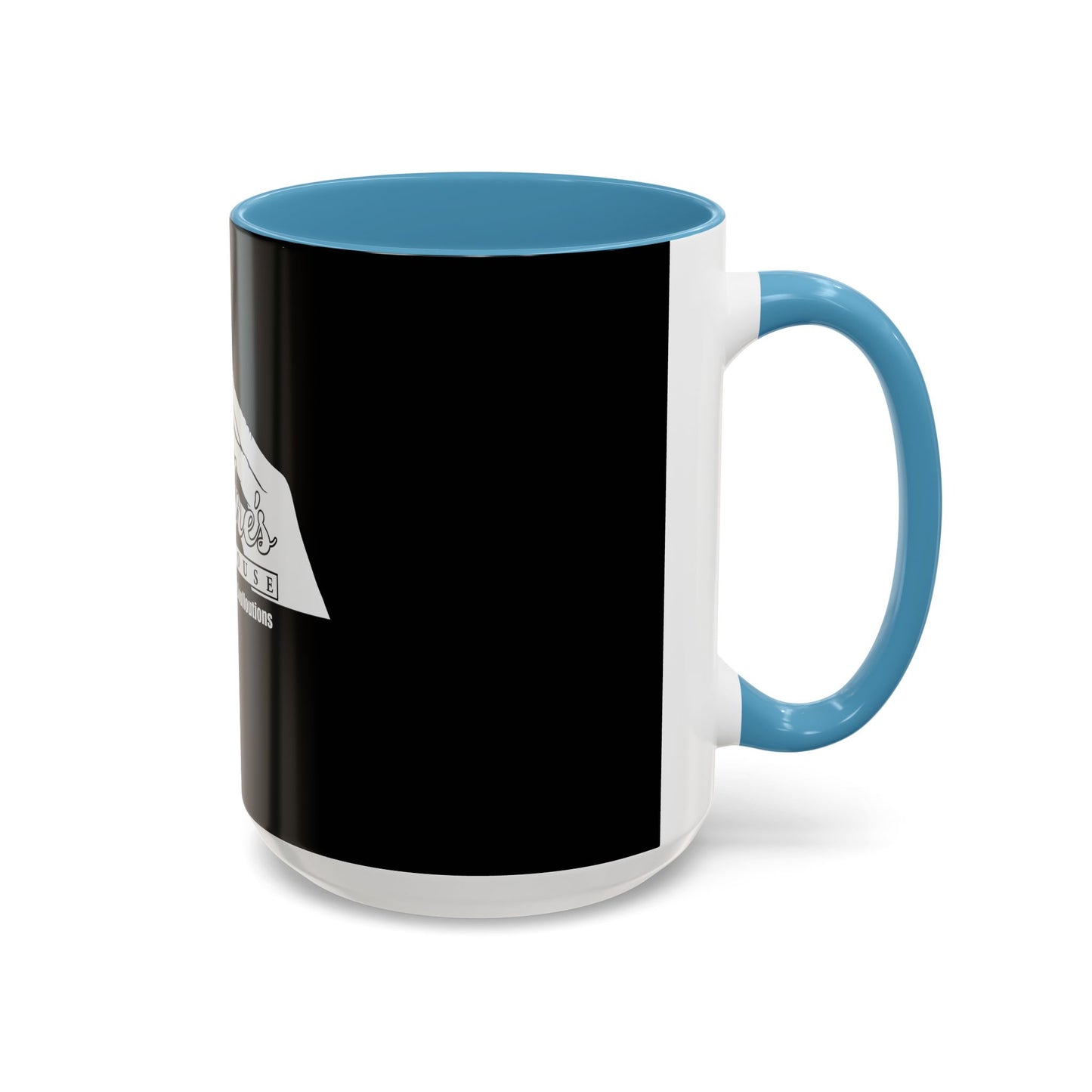 Andres Steakhouse Logo Coffee Mug - Black Accent 11/15oz
