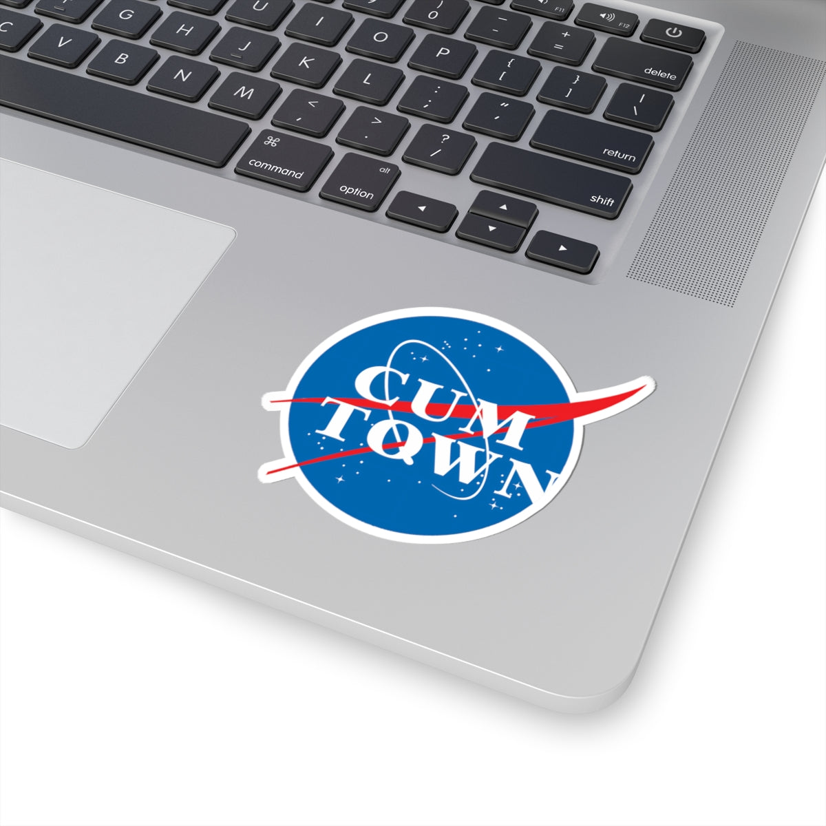 NASA Cum Town Sticker