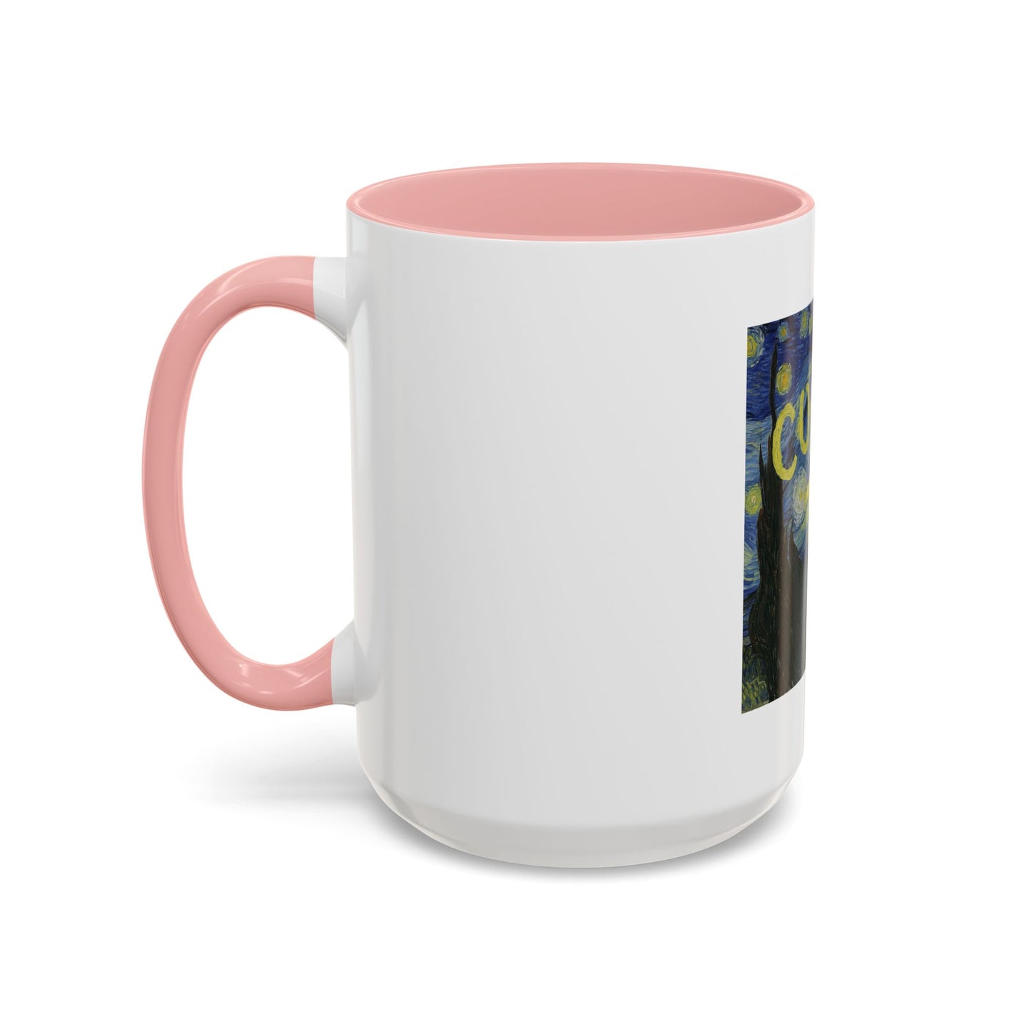 Starry Night "Cum Town" Accent Coffee Mug — Funny Podcast Fan Gift