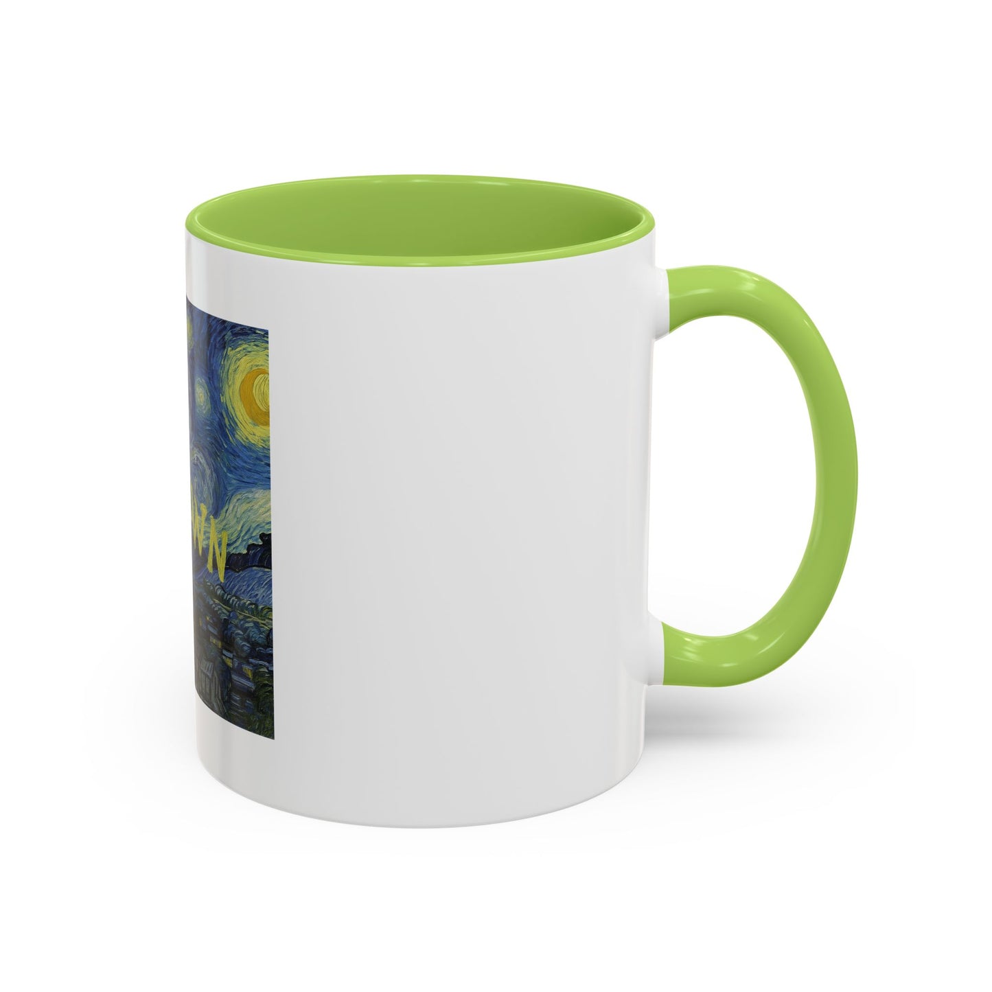 Starry Night "Cum Town" Accent Coffee Mug — Funny Podcast Fan Gift