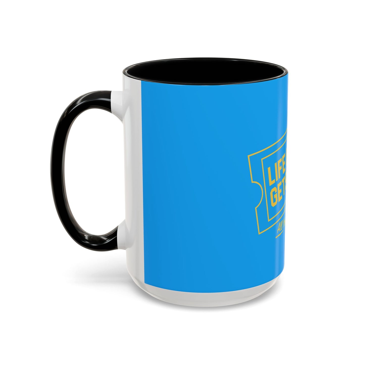 Coffee Mug - "Life Only Gets Worse" Funny Dark Humor Ceramic Accent Mug