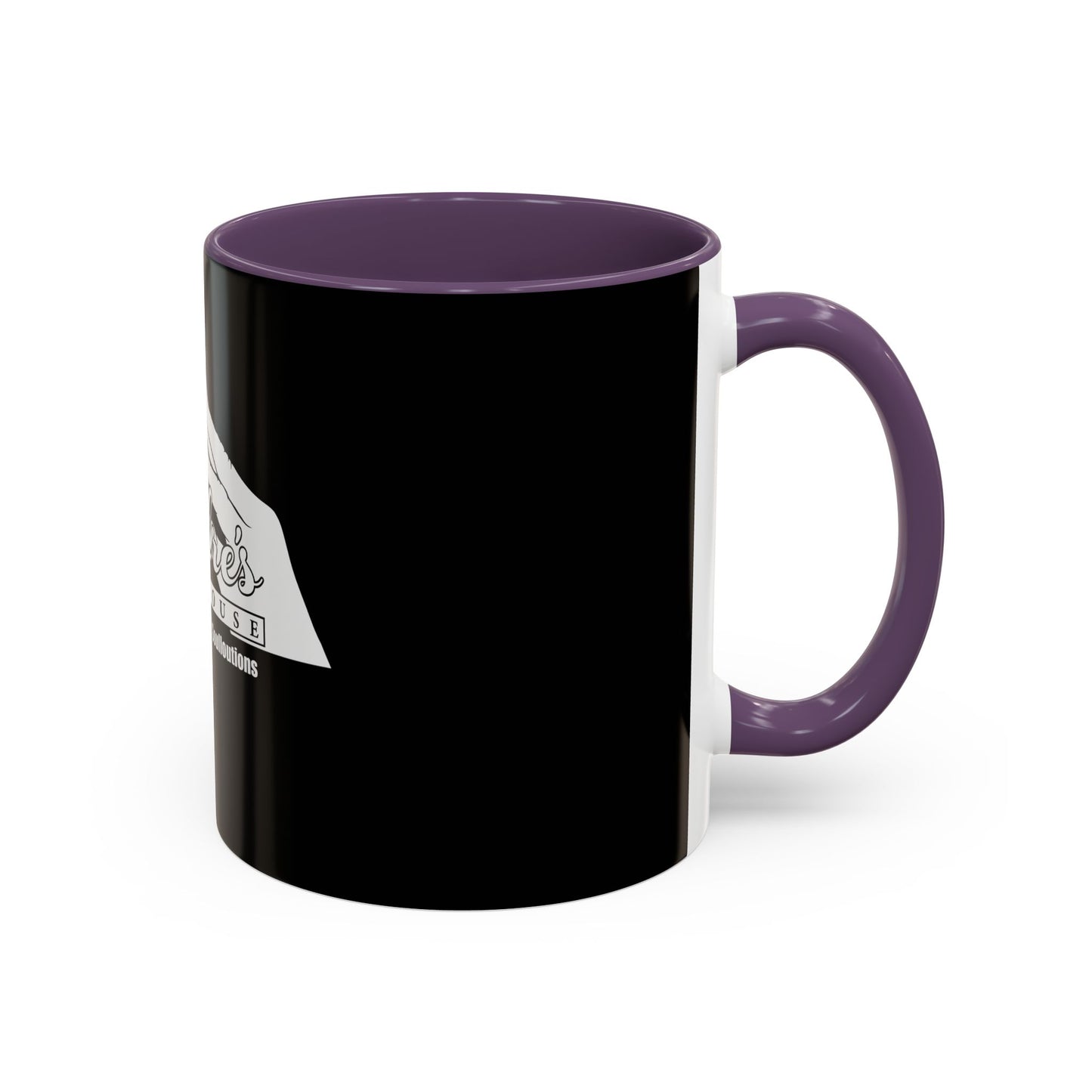 Andres Steakhouse Logo Coffee Mug - Black Accent 11/15oz