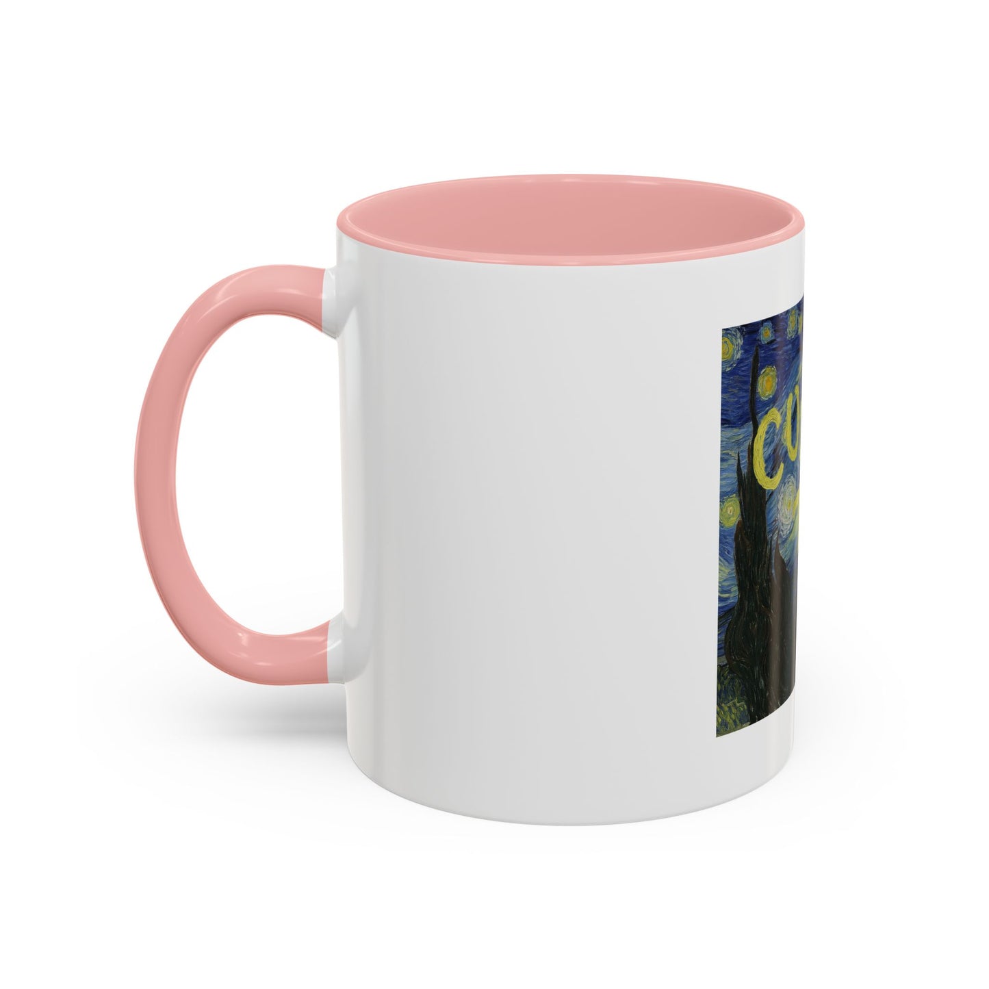 Starry Night "Cum Town" Accent Coffee Mug — Funny Podcast Fan Gift