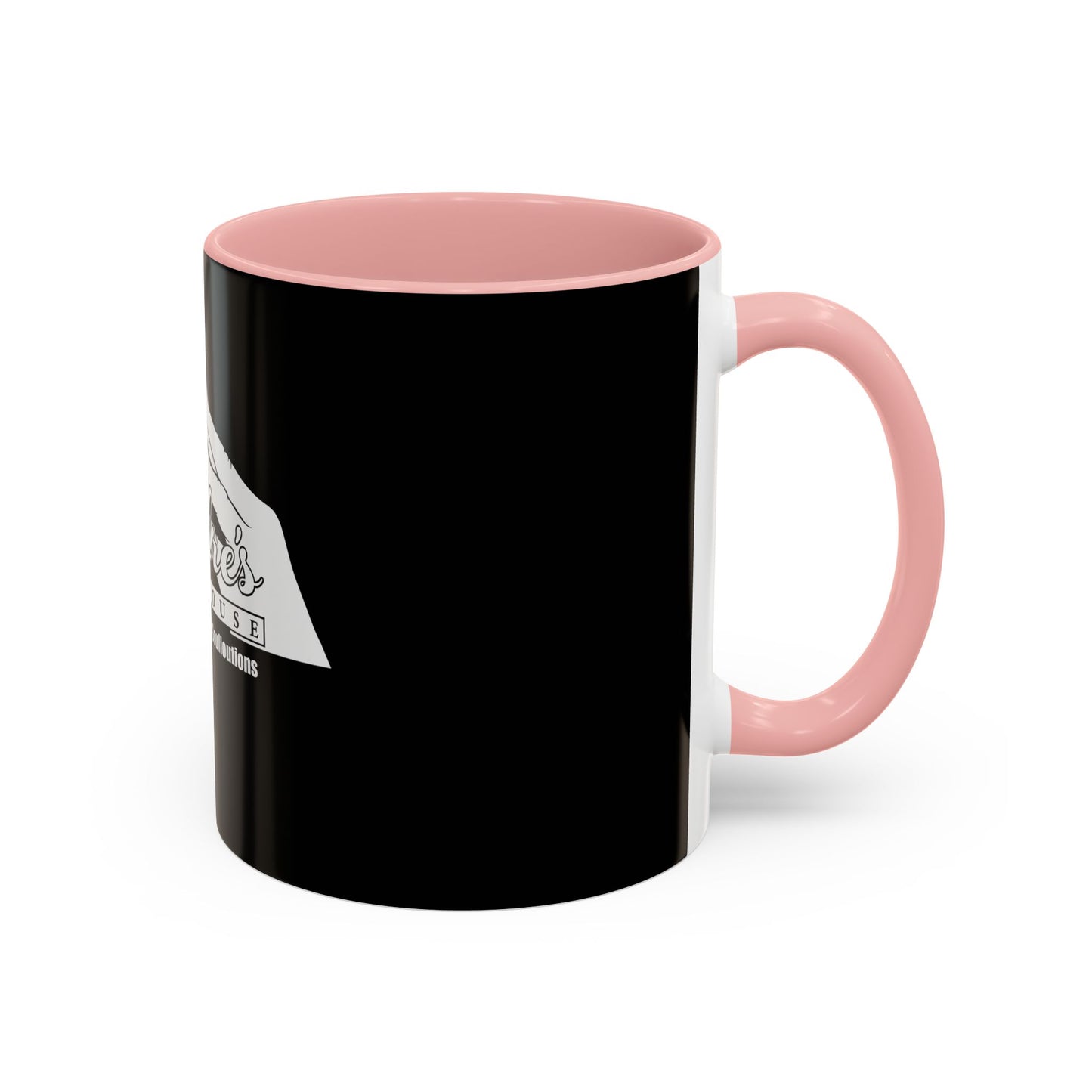 Andres Steakhouse Logo Coffee Mug - Black Accent 11/15oz