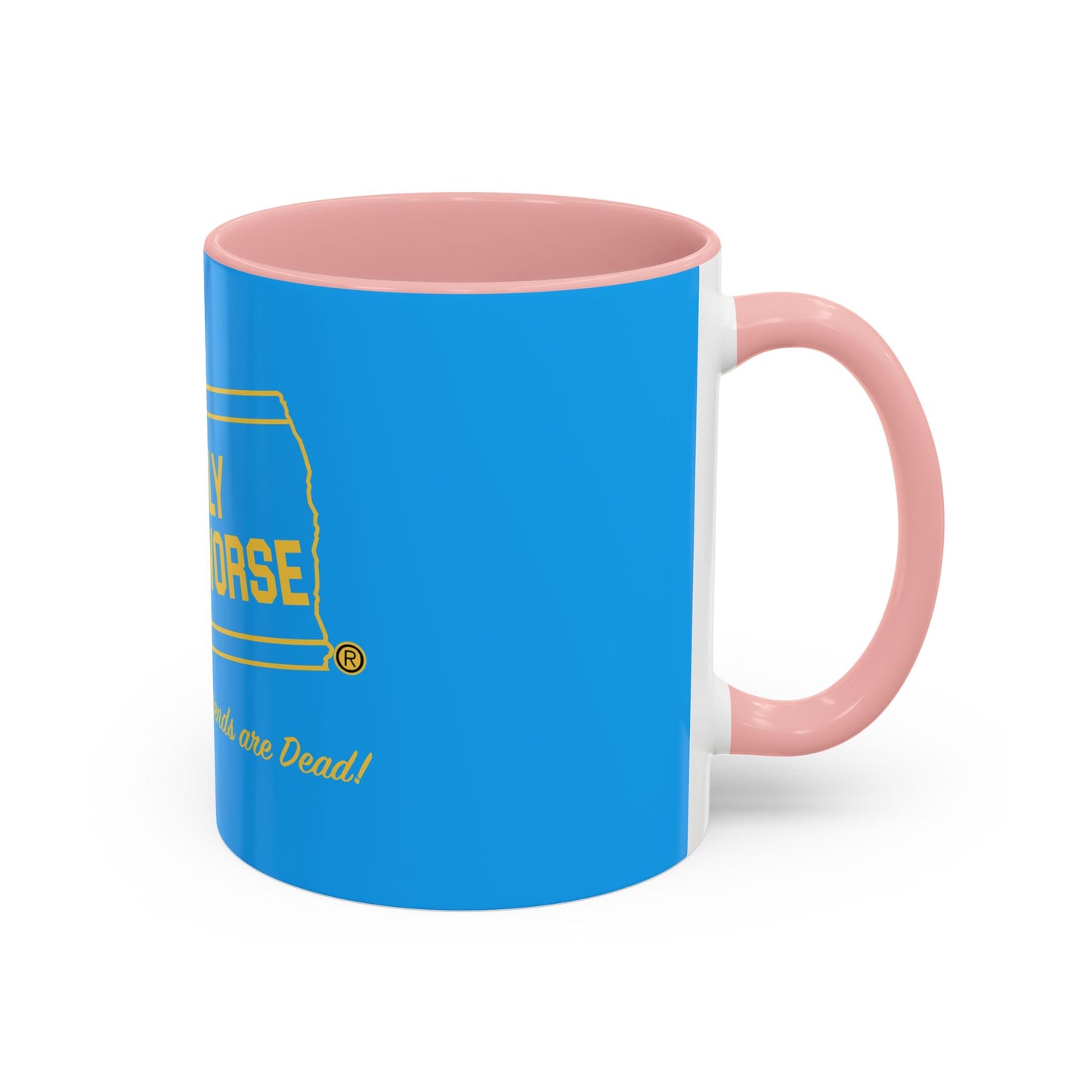 Coffee Mug - "Life Only Gets Worse" Funny Dark Humor Ceramic Accent Mug