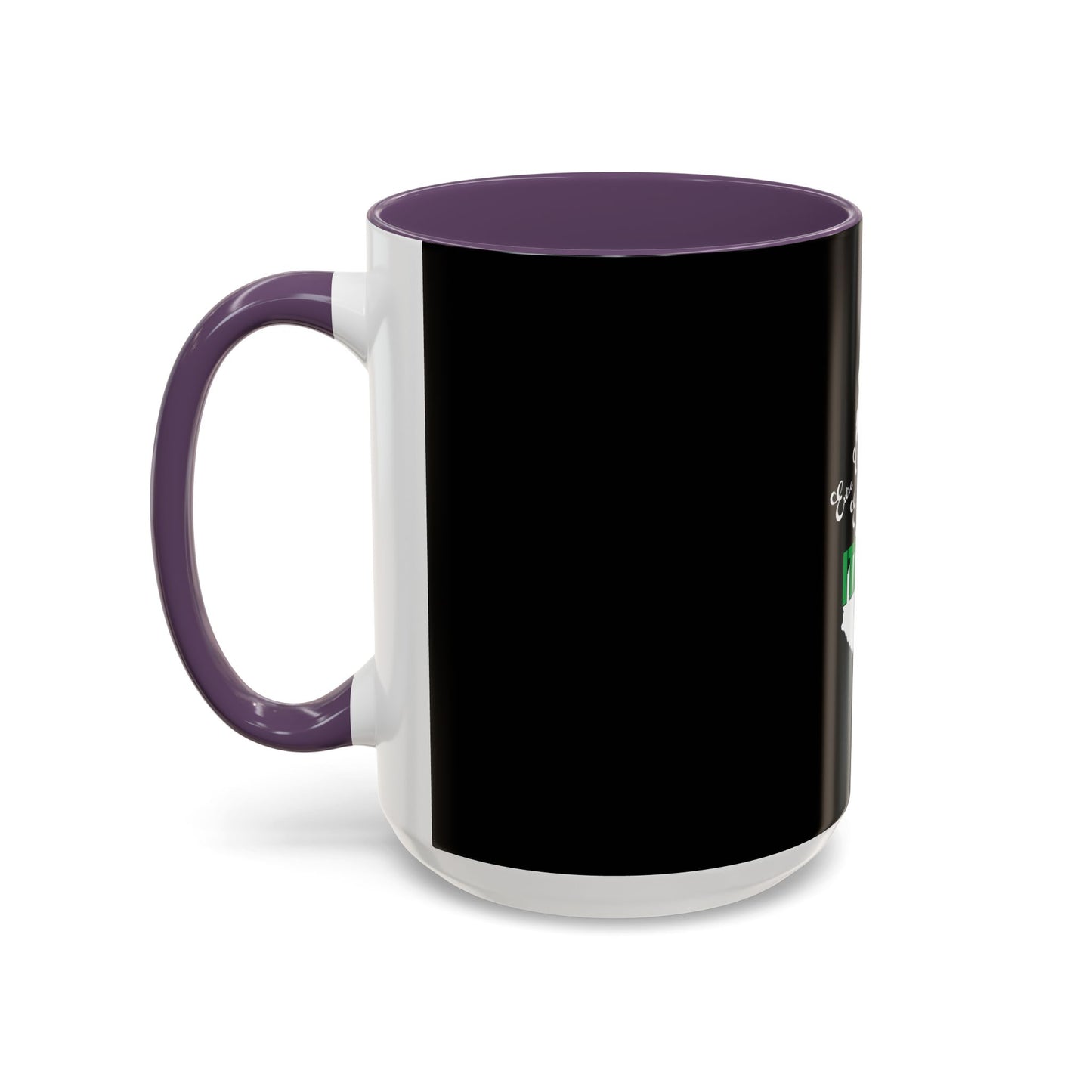 Italian Flag Accent Coffee Mug — 'ITA AN' Minimalist Espresso Gift