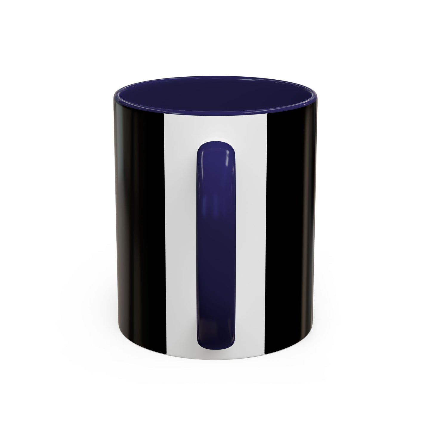 Italian Flag Accent Coffee Mug — 'ITA AN' Minimalist Espresso Gift