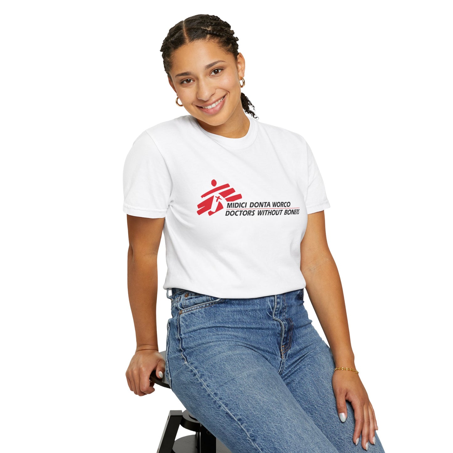 Doctors Without Borders Logo T-Shirt — Humanitarian Aid Graphic Tee