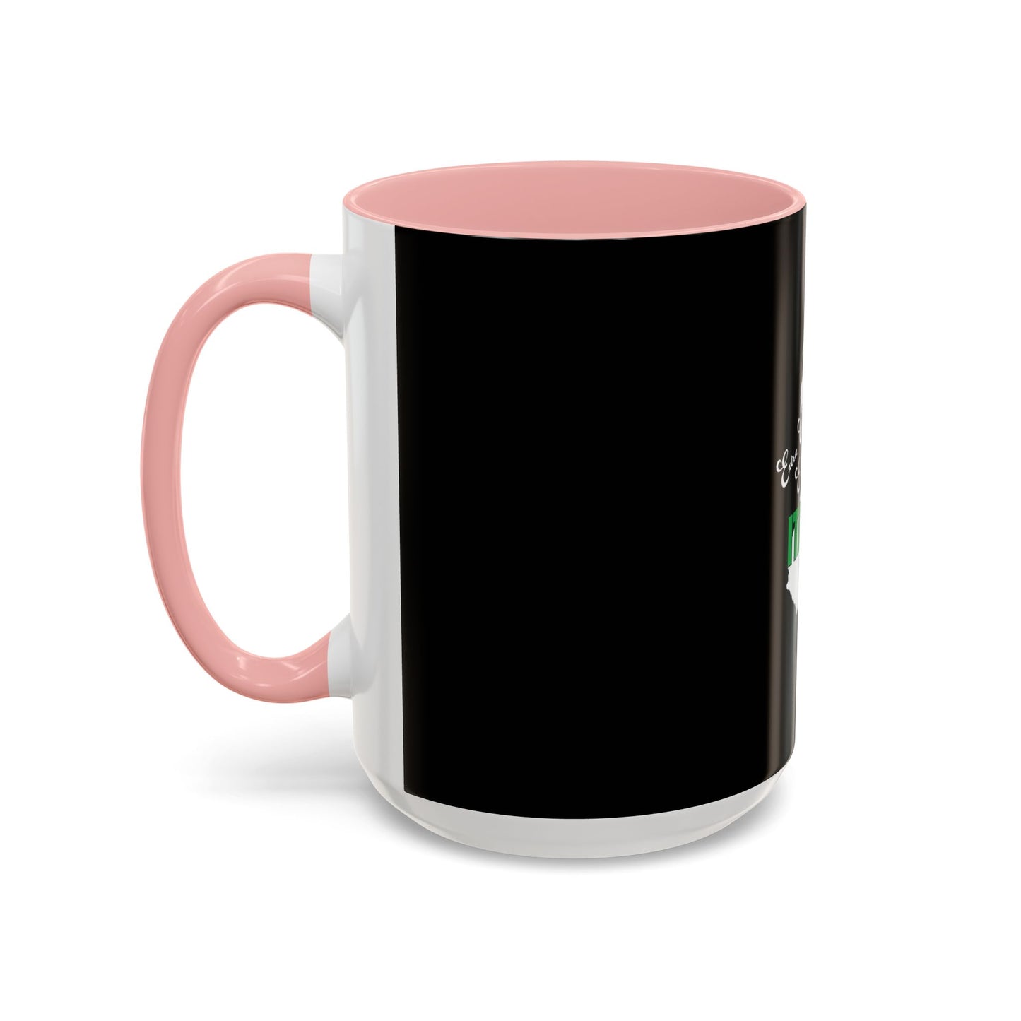 Italian Flag Accent Coffee Mug — 'ITA AN' Minimalist Espresso Gift
