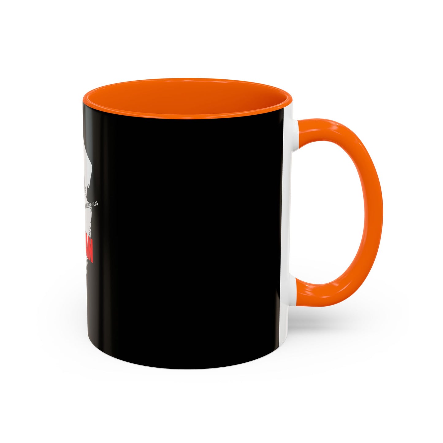 Italian Flag Accent Coffee Mug — 'ITA AN' Minimalist Espresso Gift