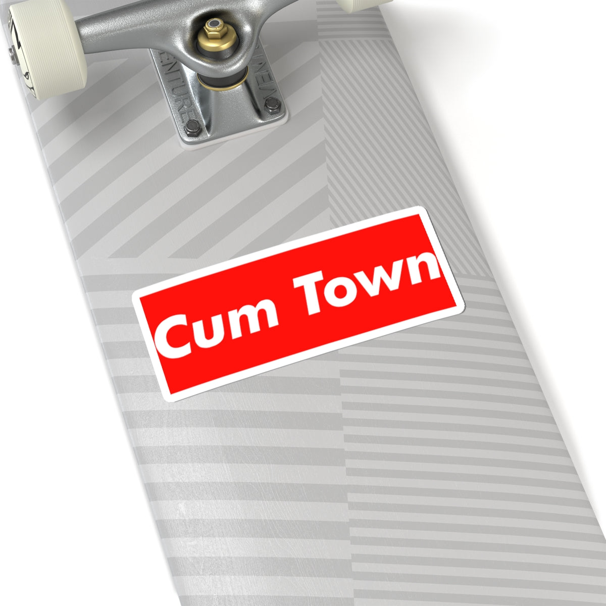 The Classic Cum Town Sticker
