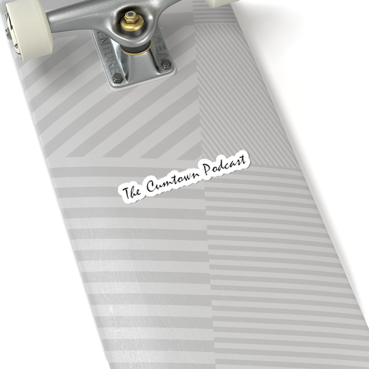 The Cumtown Podcast Cursive Sticker