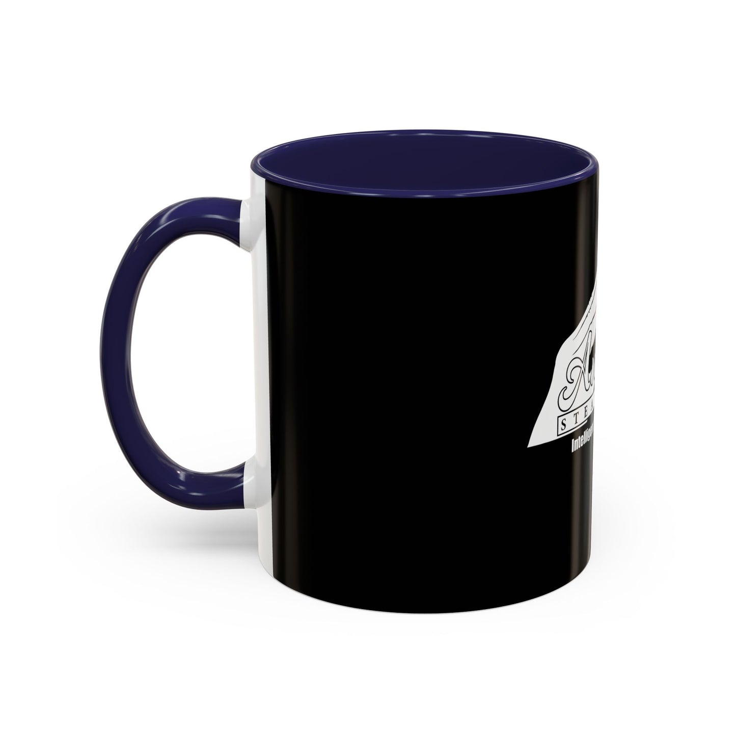 Andres Steakhouse Logo Coffee Mug - Black Accent 11/15oz