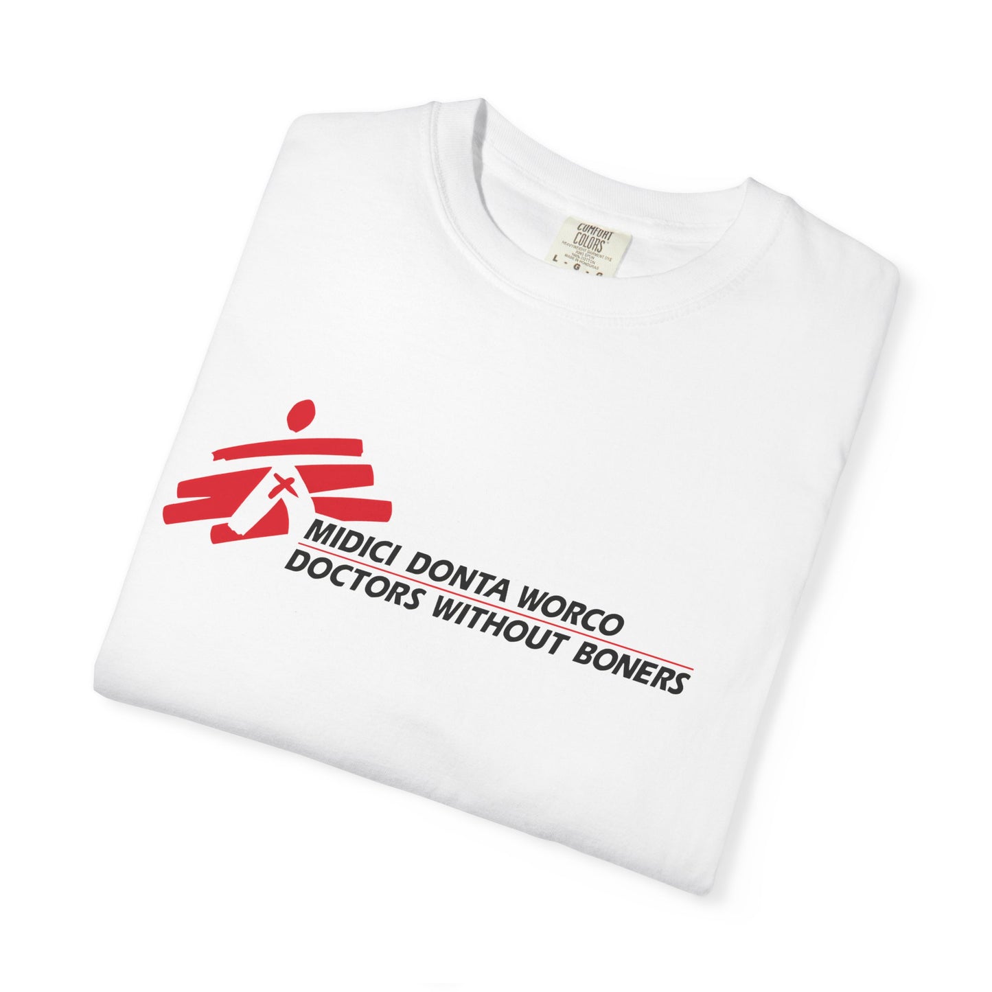 Doctors Without Borders Logo T-Shirt — Humanitarian Aid Graphic Tee