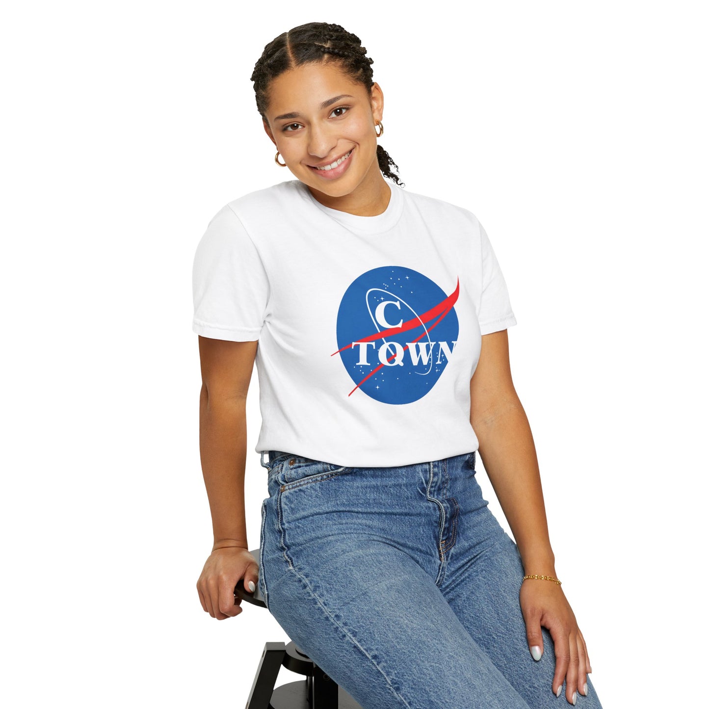 C-Town NASA-Inspired Logo T-Shirt (SFW)