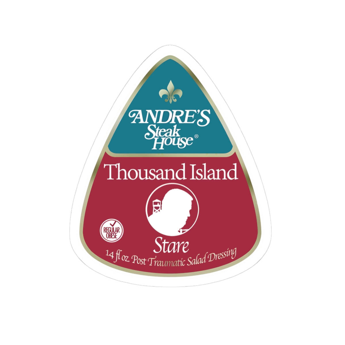 Thousand Island Stare Sticker