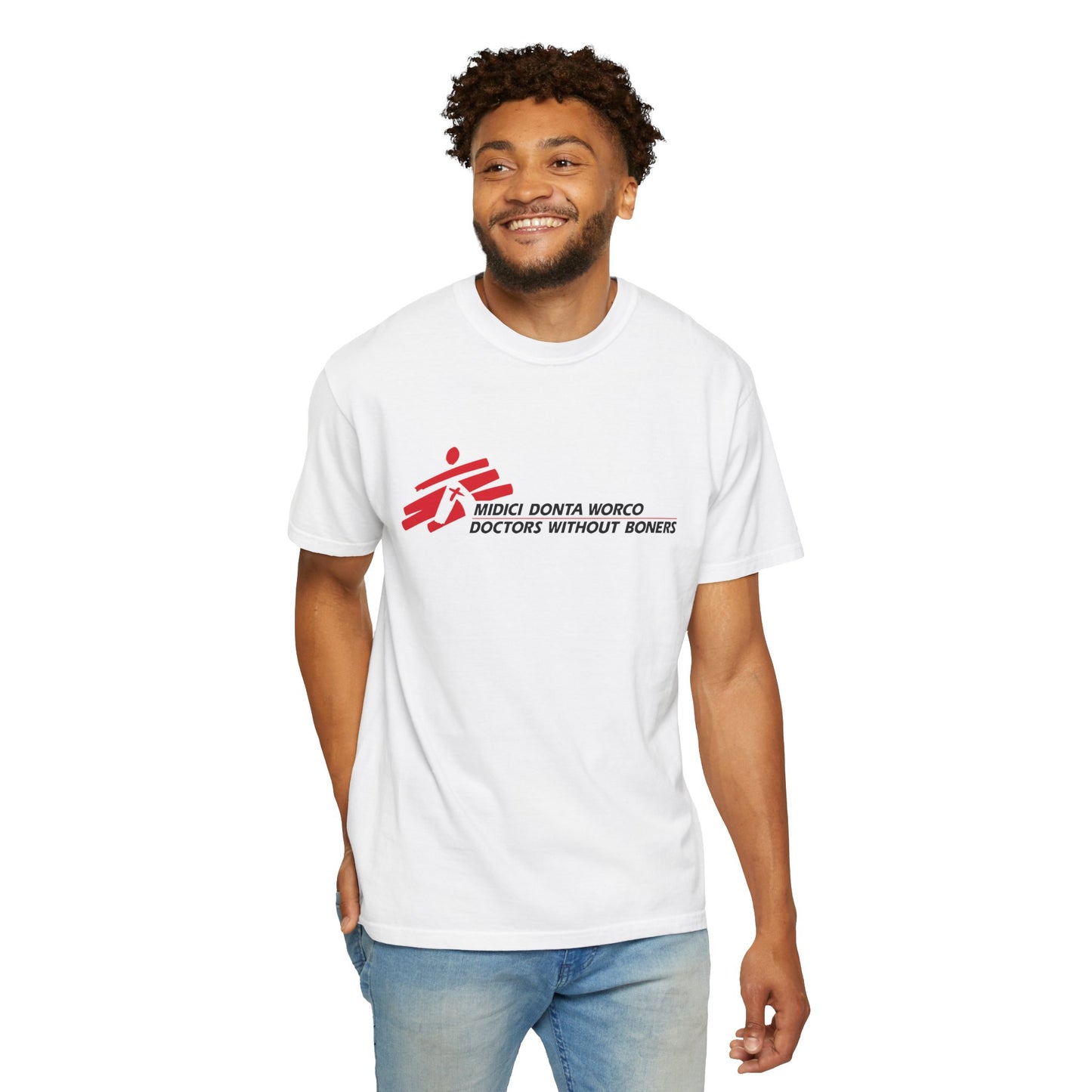 Doctors Without Borders Logo T-Shirt — Humanitarian Aid Graphic Tee