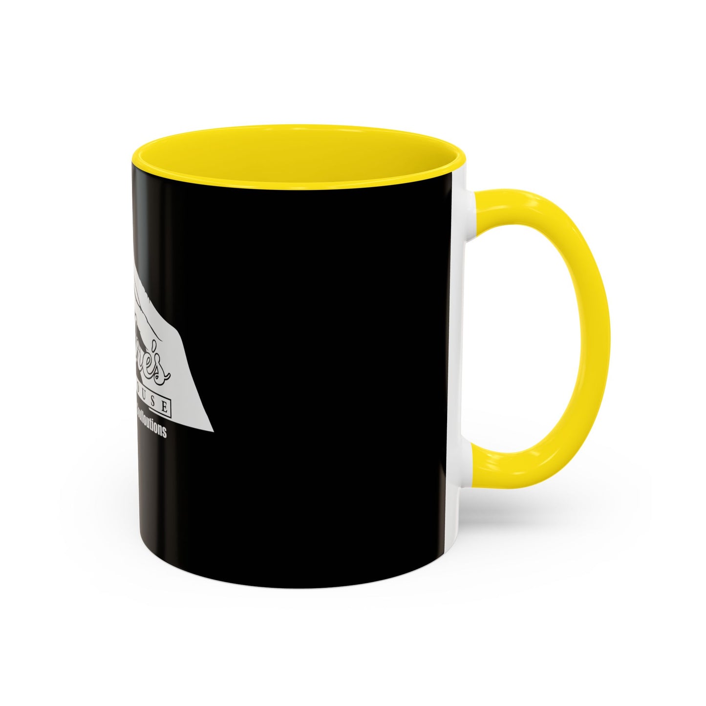 Andres Steakhouse Logo Coffee Mug - Black Accent 11/15oz