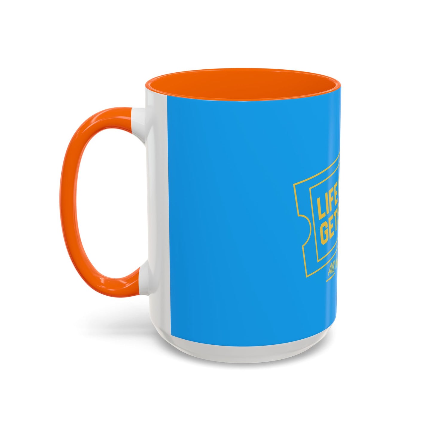 Coffee Mug - "Life Only Gets Worse" Funny Dark Humor Ceramic Accent Mug