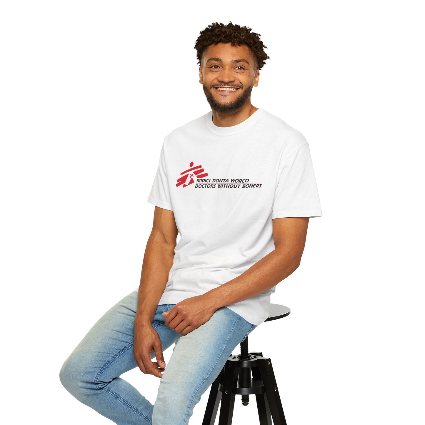 Doctors Without Borders Logo T-Shirt — Humanitarian Aid Graphic Tee
