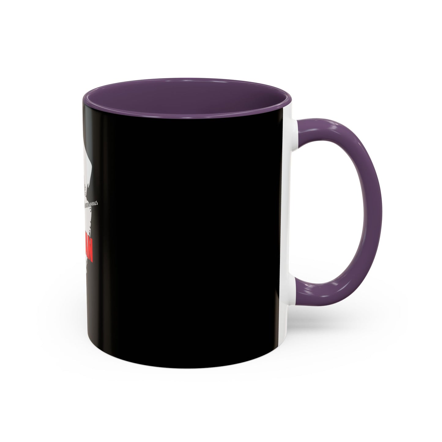 Italian Flag Accent Coffee Mug — 'ITA AN' Minimalist Espresso Gift