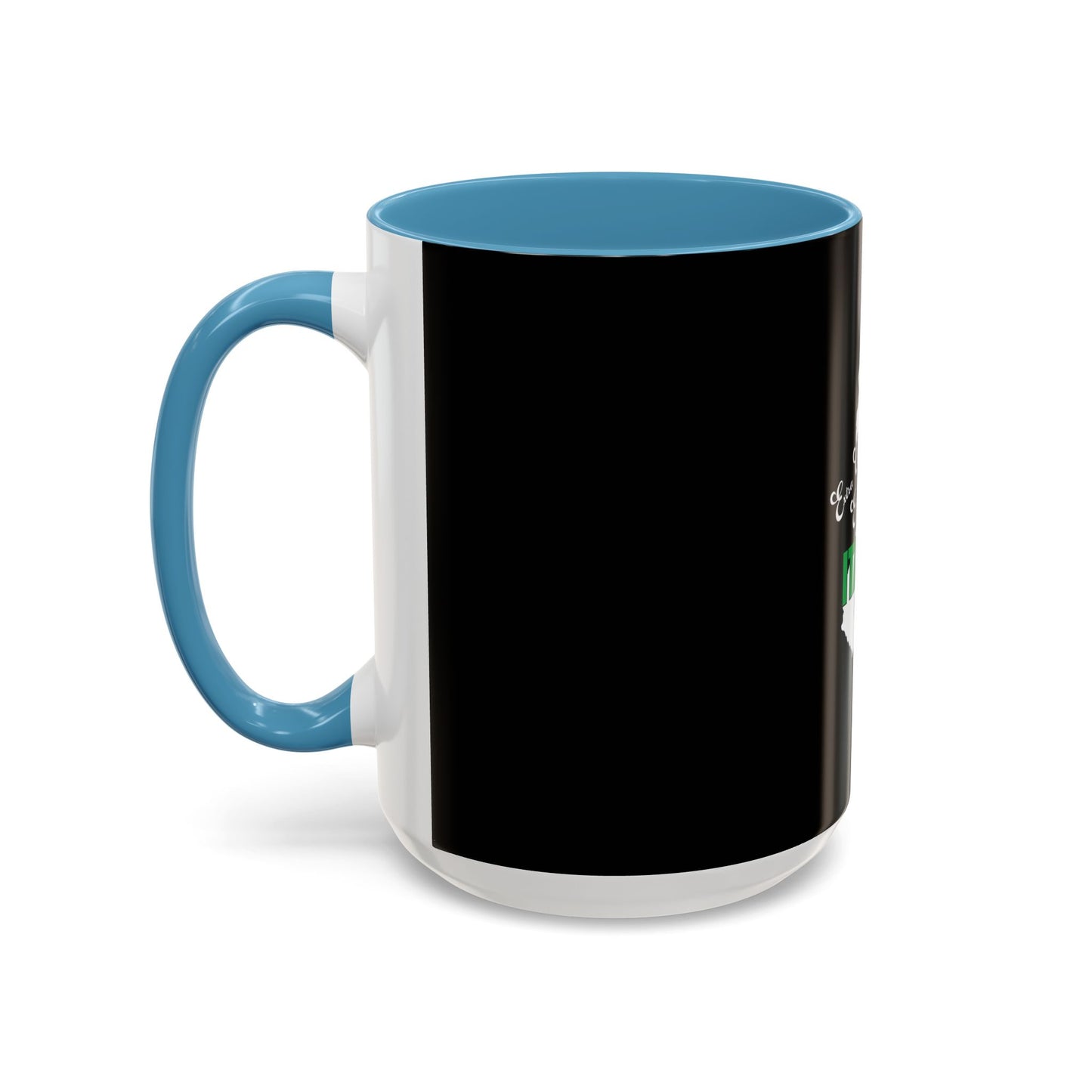 Italian Flag Accent Coffee Mug — 'ITA AN' Minimalist Espresso Gift