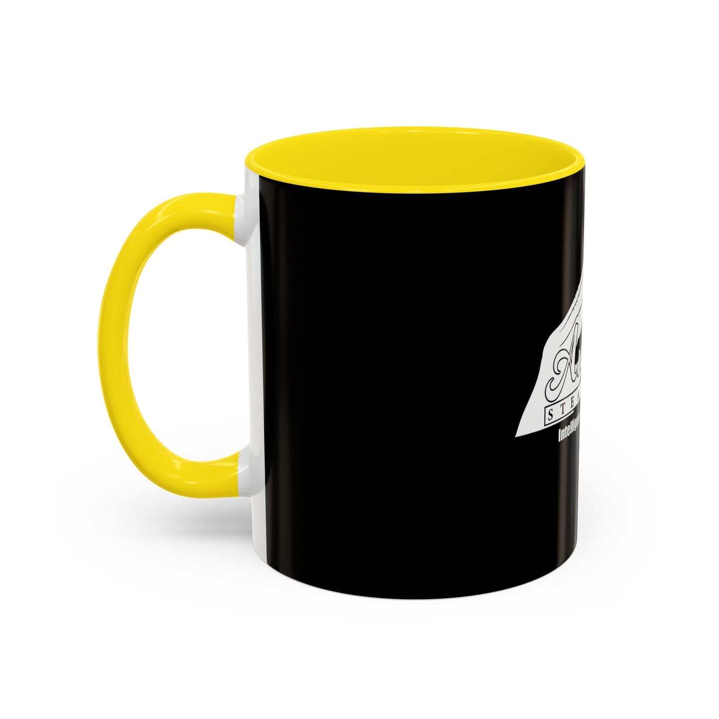 Andres Steakhouse Logo Coffee Mug - Black Accent 11/15oz